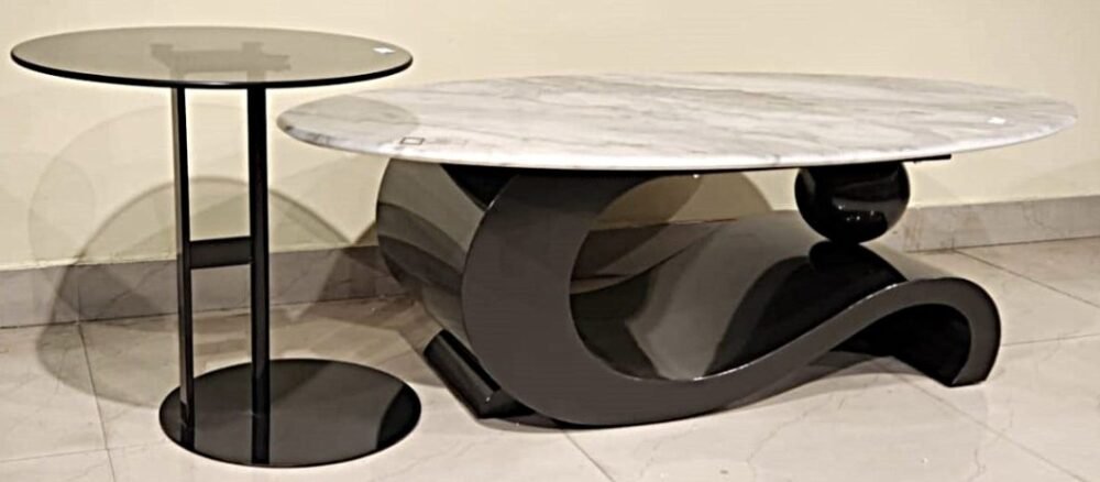 MICT-2033 - Set of 2 - Bigger Table Size : 51" X 28" X 17" , Smaller Table Size : 20" X 20" X 20"