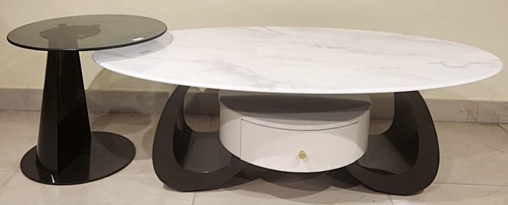 MICT-2036 - Set of 2 - Bigger Table Size : 51" X 28" X 17" , Smaller Table Size : 20" X 20" X 18"