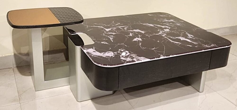 MICT-2041 - Set of 2 - Bigger Table Size : 36" X 36" X 15" , Smaller Table Size : 18" X 16" X 18"